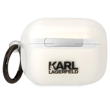 Etui ochronne na słuchawki Karl Lagerfeld do AirPods Pro cover transparent Karl`s Head 